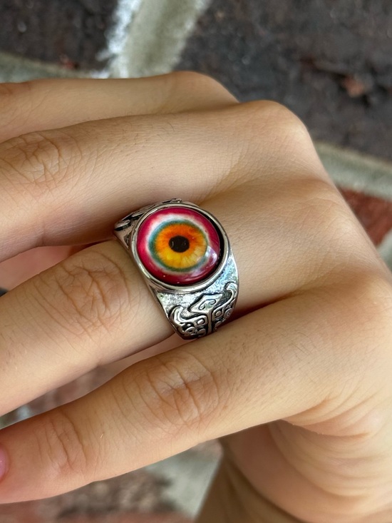 Anthropologie Jewelry - Gothic style Realistic Eyeball Ring